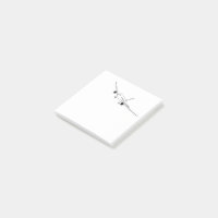Airplane inked illustration