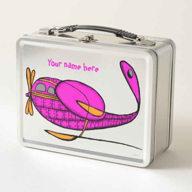 Airplane Lunch Box (Front)