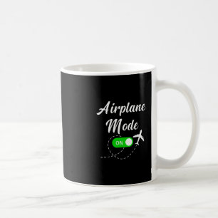 Airplane Mode Funny Travel Pilot Plane Vacation Coffee Mug