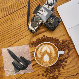 Airplane Photo, Cool Fun Aviation Glass Coaster