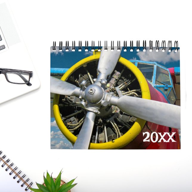 Airplane Photo Jet Fighter Fun Aviation 12 month  Calendar (Creator Uploaded)