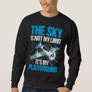 Airplane Pilot Aviation Pilot For Men & Women Sweatshirt