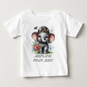  AIRPLANE PILOT JERY BABY T-Shirt