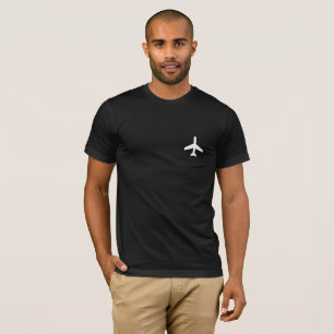 Airplane T-shirt Pilots T-shirt Plane Airforce 