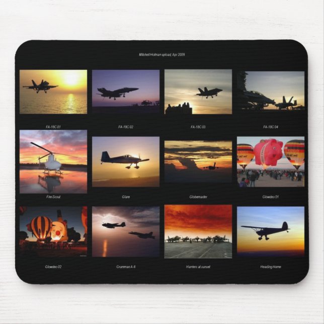 AIRPLANES! MOUSE PAD (Front)