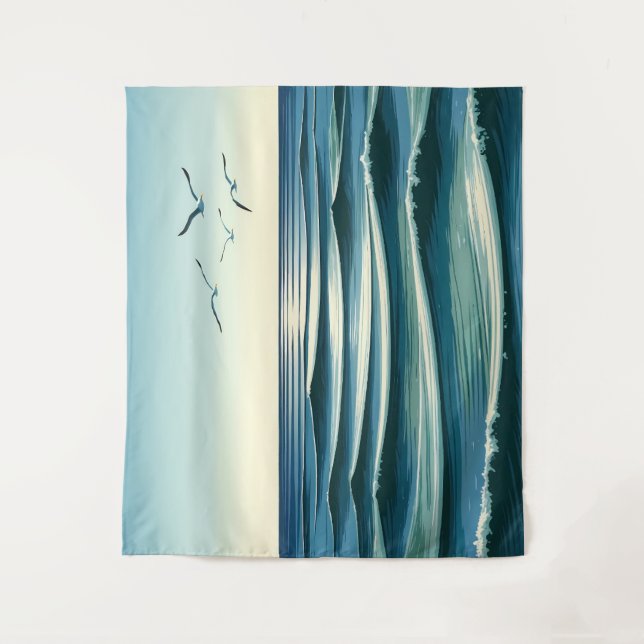 Airplanes over the Gulf Tapestry (Front)