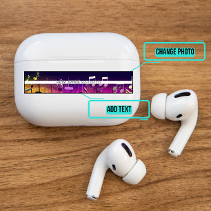 Airpods Pro Case Decorative Skin - Musical Notes