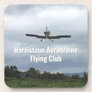 Airport, Airfield or Aerodrome Flying Club Coaster