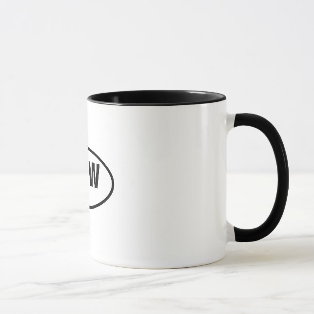 Airport Code Coffee Mugs (Right)