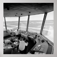 AIRPORT CONTROL TOWER c. 1960