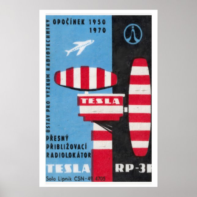 Airport Control Tower - Matchbox Print - Aesthetic (Front)