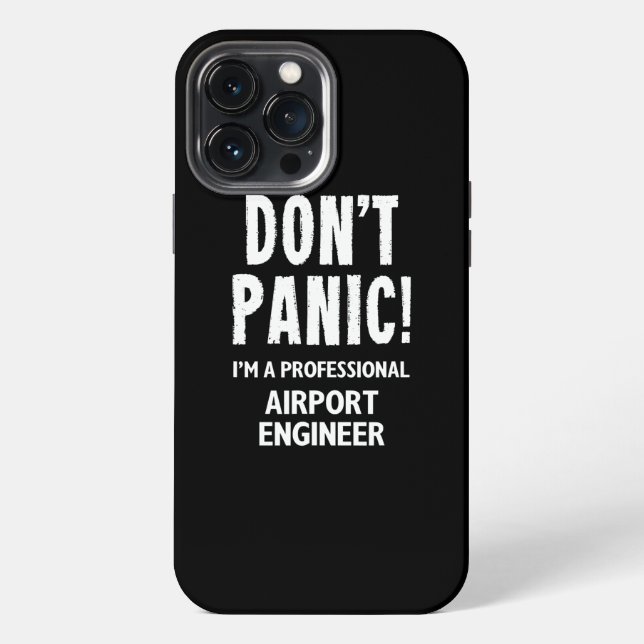 Airport Engineer  iPhone Case (Back)