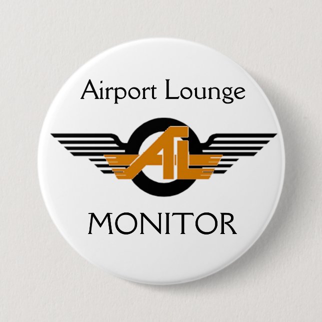 Airport Lounge Monitor Button (Front)
