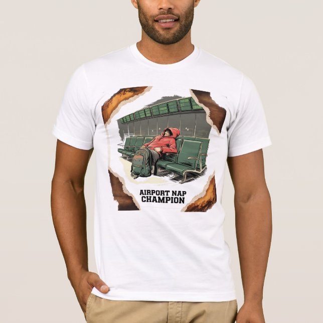 Airport Nap Champion Classic T-Shirt – Essential  (Front)
