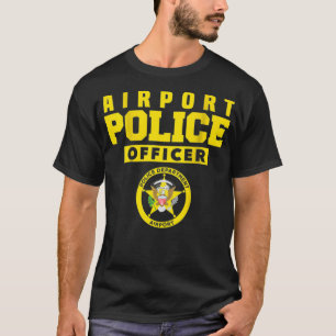 Airport Police Department Security Officer T-Shirt