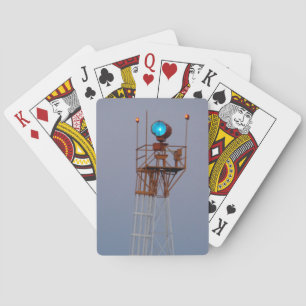 Airport Searchlight Beacon Tower Playing Cards