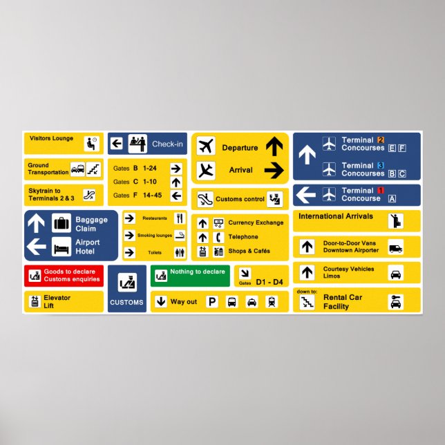 Airport Signs (Front)