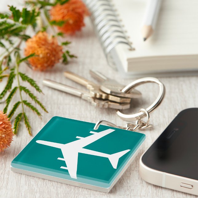 Airport Symbol Sign Aeroplane Travel Icon  Key Ring (Creator Uploaded)