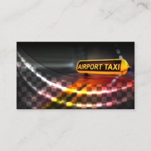 Airport Taxi Service Business Card