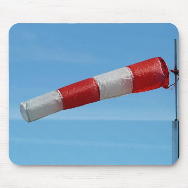 Airport Wind Sock Mousepad (Front)