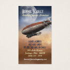 Airship Captain (Vertical) Business Cards