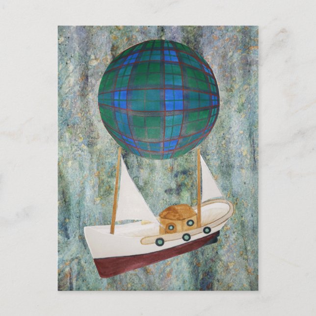 Airship Ferguson Postcard (Front)