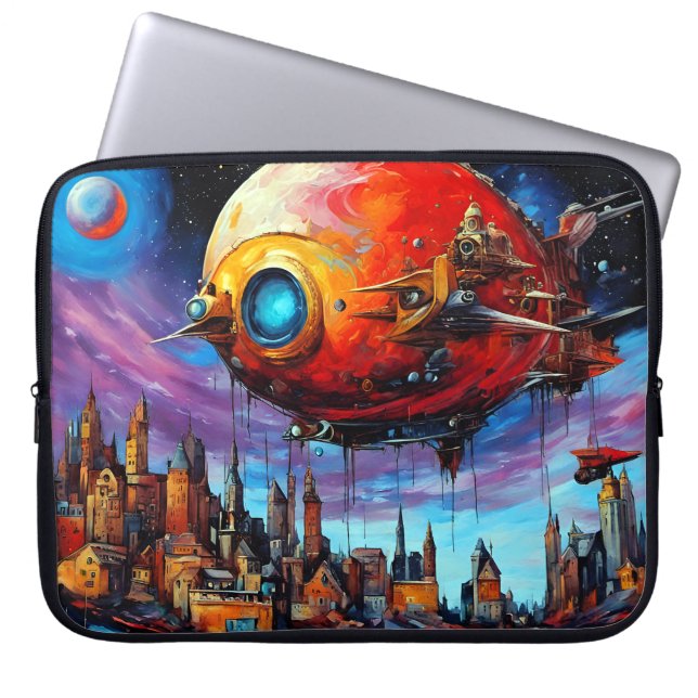Airship I Laptop Sleeve (Front)