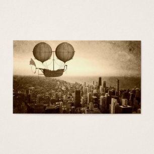 Airship Over Chicago