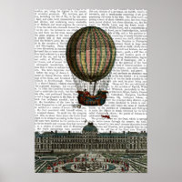 Airship Over City