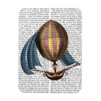 AirShip with Blue Sails