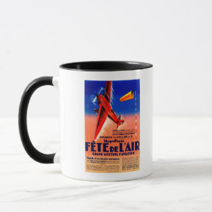 Airshow Featuring Haryse Hilsz Promotional Poste Mug