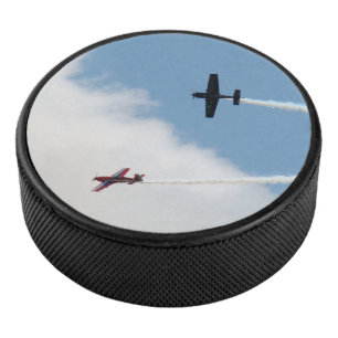 Airshow Fixed Wing Aeroplane Dogfight Hockey Puck