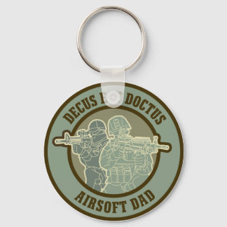 Airsoft Dad Keychain