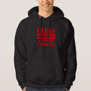 Airsoft Player Team Sport Competition 18 Hoodie