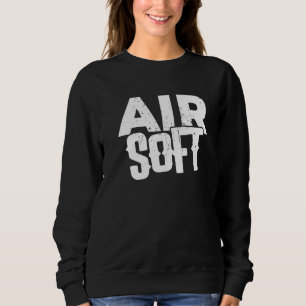 Airsoft Player Team Sport Competition 3 Sweatshirt