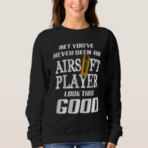 Airsoft Player Team Sport Competition 3 Sweatshirt
