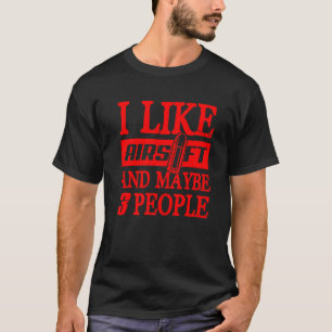Airsoft Player Team Sport Competition  9 T-Shirt