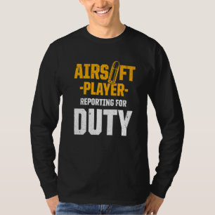 Airsoft Player Team Sport Competition T-Shirt