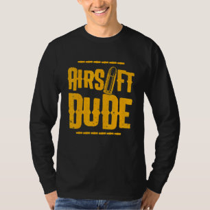 Airsoft Player Team Sport  Competition T-Shirt