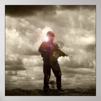 Airsoft Portraits: Tank Poster