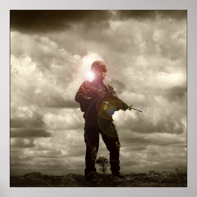 Airsoft Portraits: Tank Poster (Front)