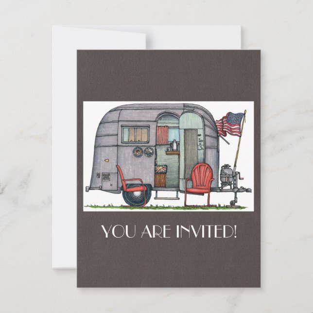 Airstream Invitation (Front)
