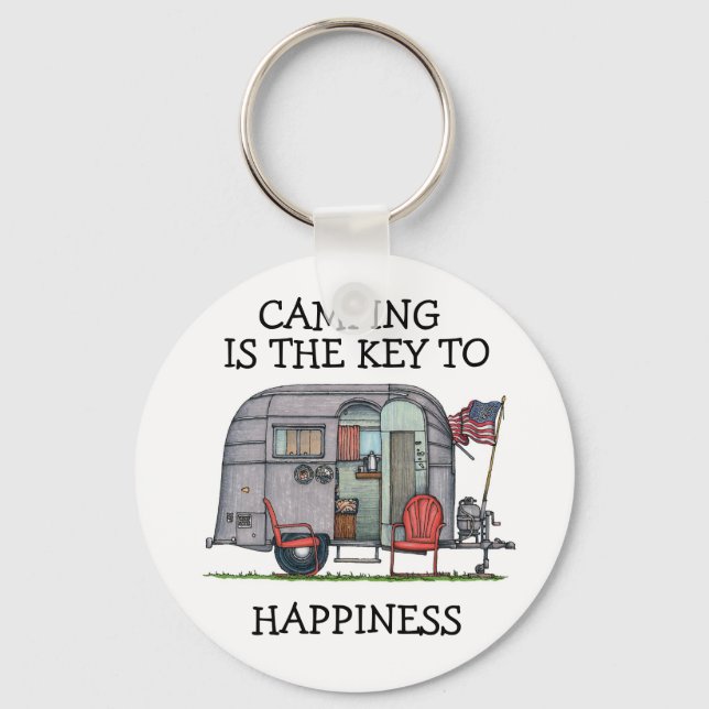 Airstream Key Ring (Front)