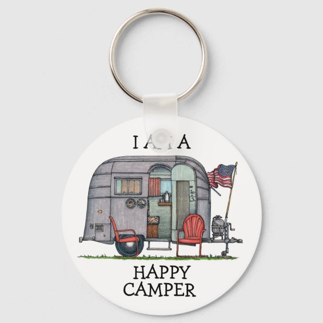 Airstream Key Ring (Front)