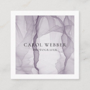 Airy and light business card