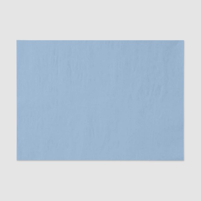 Airy Blue Soft Light Baby Boy Solid Colour Tissue Paper (Front)