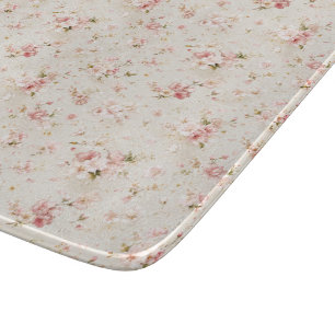 Airy Floating Delicate Blossom Rain Cutting Board