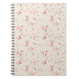 Airy Floating Delicate Blossom Rain Notebook