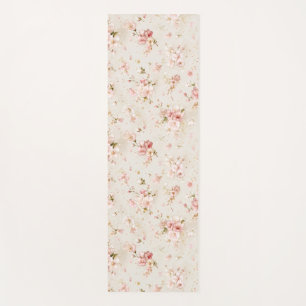 Airy Floating Delicate Blossom Rain Yoga Mat