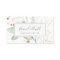 Airy Greenery and Gold Leaf Business Card